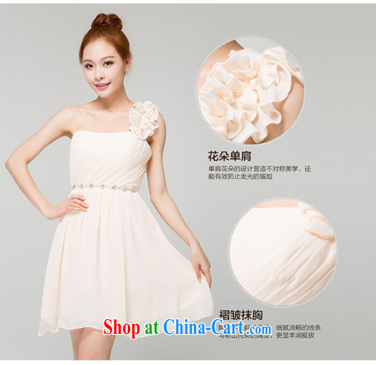 Recall that the red makeup and stylish bridesmaid dress short, small dress sister dress spring and summer banquet moderator dress female L 13,768 champagne color XL pictures, price, brand platters! Elections are good character, the national distribution, so why buy now enjoy more preferential! Health