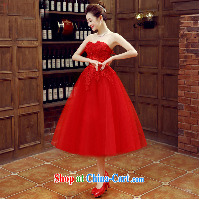 Time off his chest wedding dresses new 2015 spring and summer fashion red lace long bridal wedding dress red bows in his long evening dress red XXL, time, and shopping on the Internet