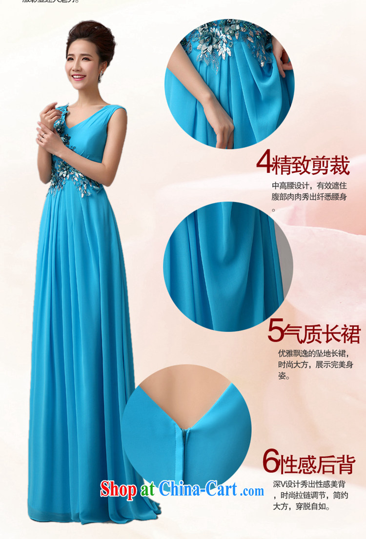 Time his 2015 summer long, bridal toast serving graphics thin shoulders dress bridal wedding dress long stylish bows dress bridesmaid service sister dress royal blue XXL pictures, price, brand platters! Elections are good character, the national distribution, so why buy now enjoy more preferential! Health