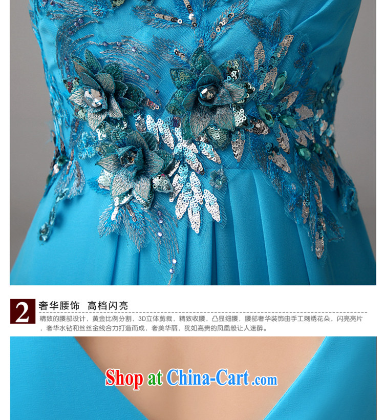 Time his 2015 summer long, bridal toast serving graphics thin shoulders dress bridal wedding dress long stylish bows dress bridesmaid service sister dress royal blue XXL pictures, price, brand platters! Elections are good character, the national distribution, so why buy now enjoy more preferential! Health