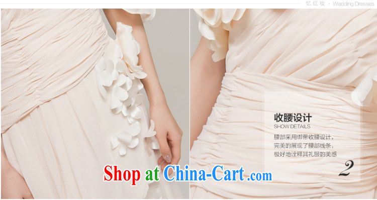 Recall that the red makeup dress 2015 New Long beauty wedding dresses stylish bridal toast the shoulder bridesmaid L serving 13,007 champagne color XL pictures, price, brand platters! Elections are good character, the national distribution, so why buy now enjoy more preferential! Health