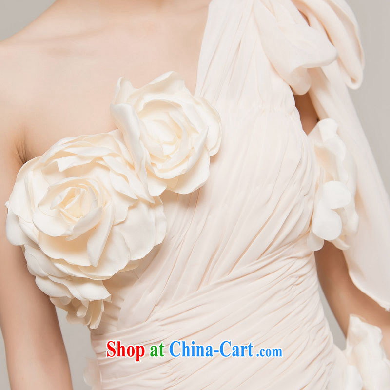 Recall that the red makeup Evening Dress 2015 New Long beauty wedding dresses stylish bridal toast the shoulder bridesmaid L serving 13,007 champagne color XL, recalling that the red makeup, shopping on the Internet