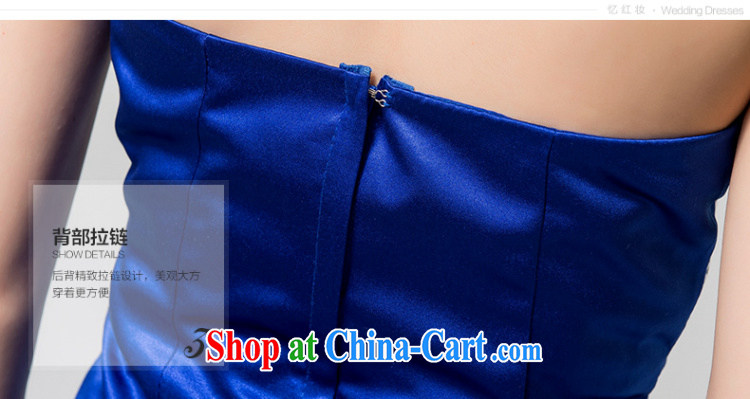 Recall that the red makeup banquet dress 2015 new short spring Princess bridesmaid annual meeting moderator small dress L 12,139 royal blue XL pictures, price, brand platters! Elections are good character, the national distribution, so why buy now enjoy more preferential! Health