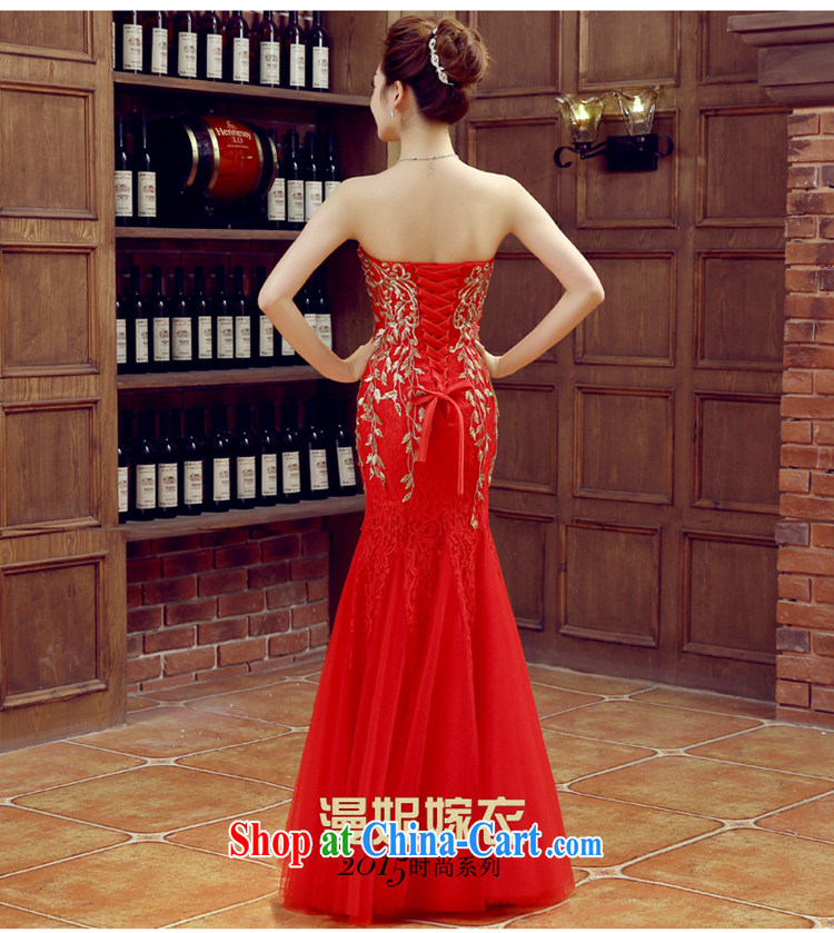 Time his bride toast wedding service 2015 spring new female breast wipe long evening dress red crowsfoot wedding dresses summer car show car the evening dress red XXL pictures, price, brand platters! Elections are good character, the national distribution, so why buy now enjoy more preferential! Health