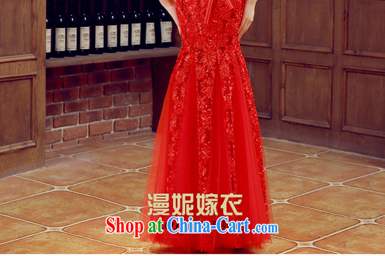 Syria Time 2015 new spring and summer wedding dresses bridal toast clothing stylish crowsfoot red lace wedding dress long car models car show dress red XXL pictures, price, brand platters! Elections are good character, the national distribution, so why buy now enjoy more preferential! Health