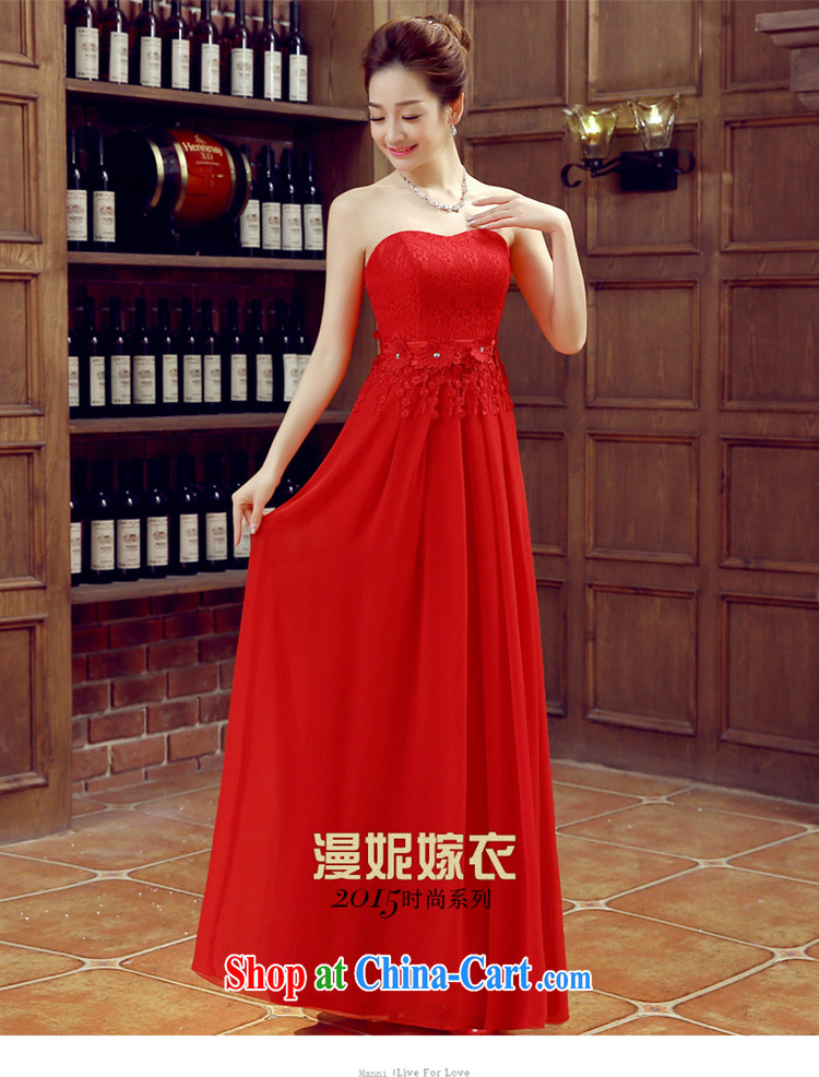 Time his 2015 new wipe chest red long fall lace beauty wedding dresses bridal toast clothing dress spring and summer red XL pictures, price, brand platters! Elections are good character, the national distribution, so why buy now enjoy more preferential! Health