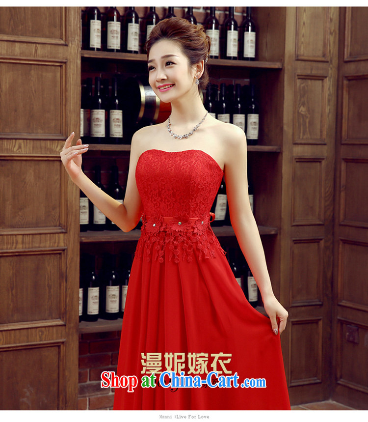 Time his 2015 new wipe chest red long fall lace beauty wedding dresses bridal toast clothing dress spring and summer red XL pictures, price, brand platters! Elections are good character, the national distribution, so why buy now enjoy more preferential! Health