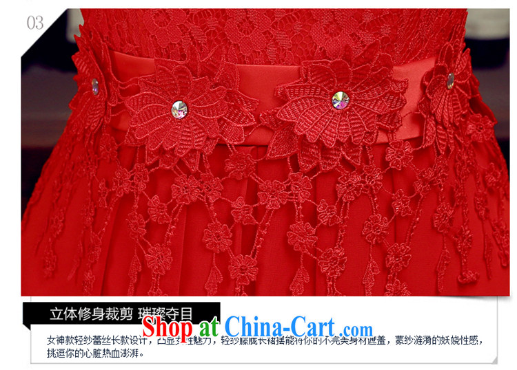 Time his 2015 new wipe chest red long fall lace beauty wedding dresses bridal toast clothing dress spring and summer red XL pictures, price, brand platters! Elections are good character, the national distribution, so why buy now enjoy more preferential! Health