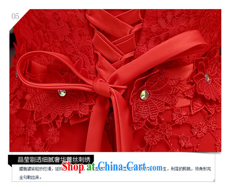 Time his 2015 new wipe chest red long fall lace beauty wedding dresses bridal toast clothing dress spring and summer red XL pictures, price, brand platters! Elections are good character, the national distribution, so why buy now enjoy more preferential! Health