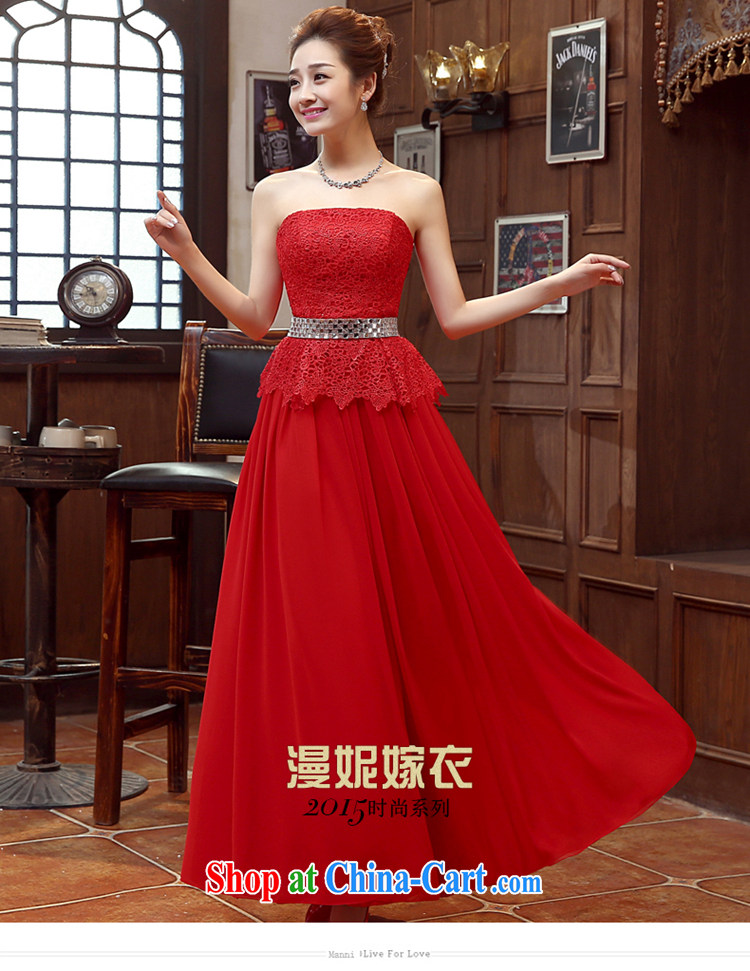 Syria Time spring 2015 summer new Korean wiped chest lace beauty graphics thin bridal wedding dress red tie dress long red XXL pictures, price, brand platters! Elections are good character, the national distribution, so why buy now enjoy more preferential! Health