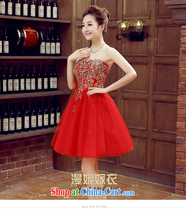 Syria Time marriages, short bows service 2015 spring and summer, Korean lace bare chest small dress the banquet red evening dress Car Show dress red XL pictures, price, brand platters! Elections are good character, the national distribution, so why buy now enjoy more preferential! Health