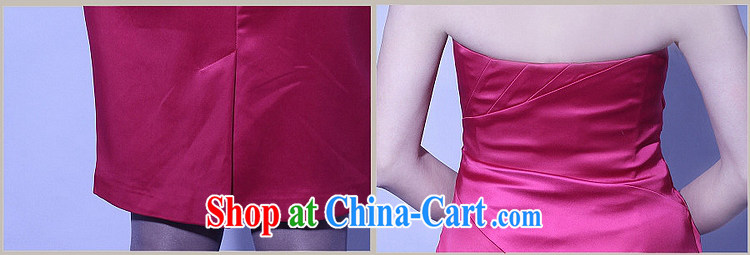Women 2015 new autumn and winter BEAUTY package and lifting with bare chest solid-skirt wedding moderator dress red S pictures, price, brand platters! Elections are good character, the national distribution, so why buy now enjoy more preferential! Health