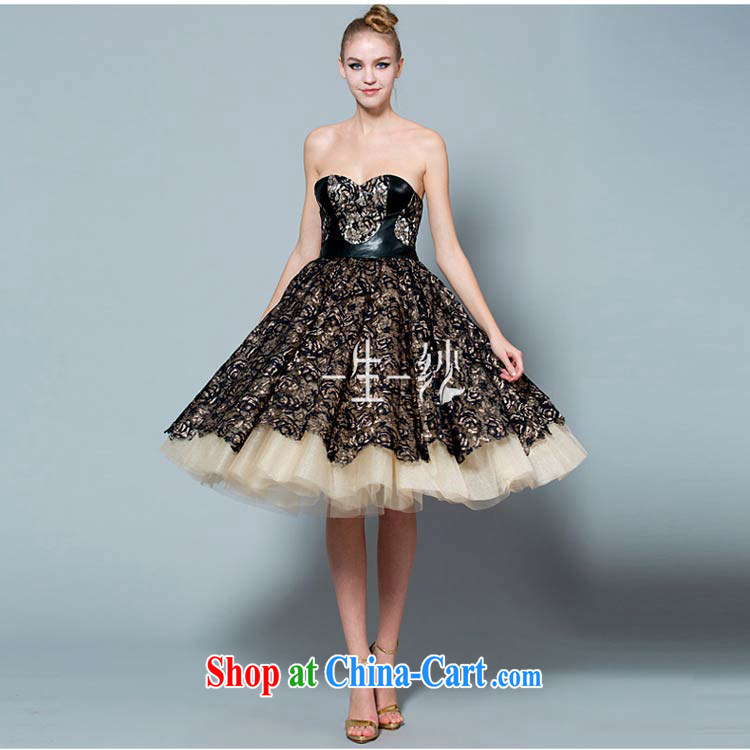 A yarn wedding dresses 2014 spring and summer new lace bare chest ballroom dance dress skirt 30230848 black L code in stock 165 /88 A pictures, price, brand platters! Elections are good character, the national distribution, so why buy now enjoy more preferential! Health