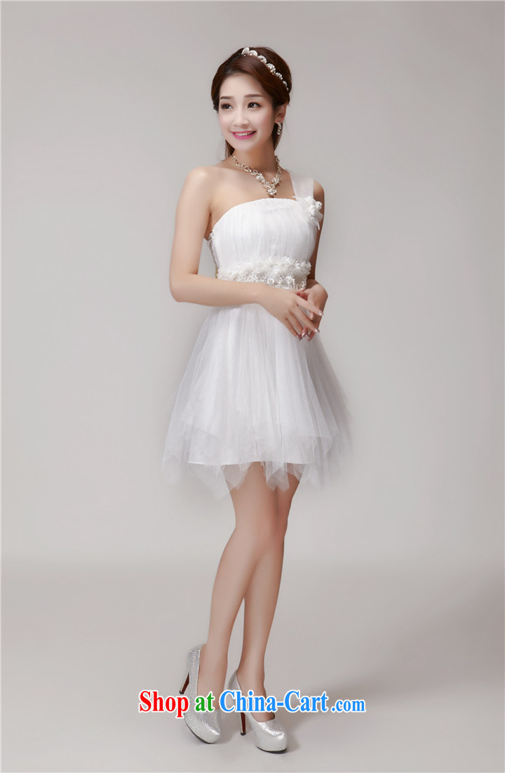 The Manchester Windsor bridesmaid service 2015 new bridesmaid dresses in banquet dress sister skirt short, small dress summer white L pictures, price, brand platters! Elections are good character, the national distribution, so why buy now enjoy more preferential! Health