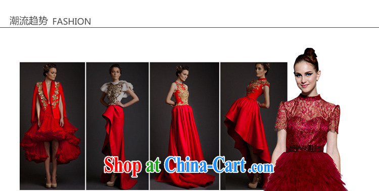 A yarn 2015 new short wedding dress high waist red pregnant bride small dress, Japan and the Republic of Korea, summer toast 20220677 serving wine red back is not exposed XL spot 165 /92 A pictures, price, brand platters! Elections are good character, the national distribution, so why buy now enjoy more preferential! Health