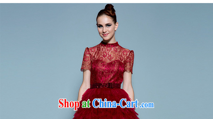 A yarn 2015 new short wedding dress high waist red pregnant bride small dress, Japan and the Republic of Korea, summer toast 20220677 serving wine red back is not exposed XL spot 165 /92 A pictures, price, brand platters! Elections are good character, the national distribution, so why buy now enjoy more preferential! Health