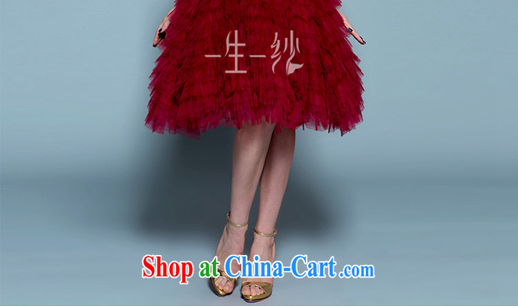 A yarn 2015 new short wedding dress high waist red pregnant bride small dress, Japan and the Republic of Korea, summer toast 20220677 serving wine red back is not exposed XL spot 165 /92 A pictures, price, brand platters! Elections are good character, the national distribution, so why buy now enjoy more preferential! Health