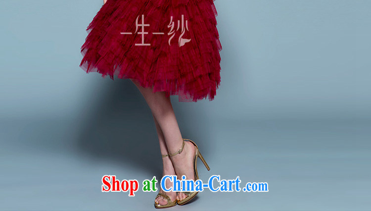 A yarn 2015 new short wedding dress high waist red pregnant bride small dress, Japan and the Republic of Korea, summer toast 20220677 serving wine red back is not exposed XL spot 165 /92 A pictures, price, brand platters! Elections are good character, the national distribution, so why buy now enjoy more preferential! Health