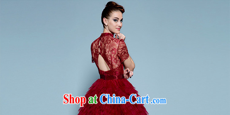 A yarn 2015 new short wedding dress high waist red pregnant bride small dress, Japan and the Republic of Korea, summer toast 20220677 serving wine red back is not exposed XL spot 165 /92 A pictures, price, brand platters! Elections are good character, the national distribution, so why buy now enjoy more preferential! Health