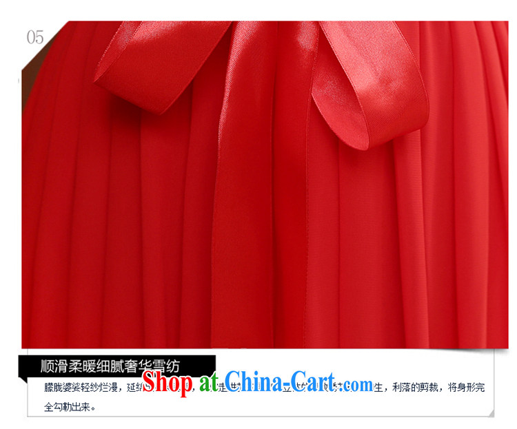 Syria Time 2015 New Red marriage V collar dress wedding dresses long bridal dress uniform toast the code mm thick graphics thin red XXL pictures, price, brand platters! Elections are good character, the national distribution, so why buy now enjoy more preferential! Health