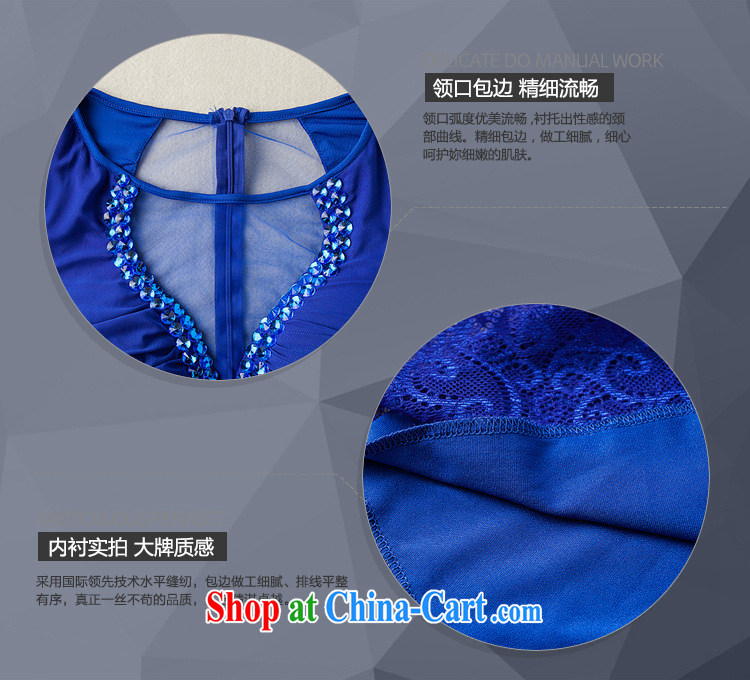 Summer 2015 New Products lace spell took over the nail Pearl Web yarn micro perspective dress dresses W 0215 blue are code pictures, price, brand platters! Elections are good character, the national distribution, so why buy now enjoy more preferential! Health