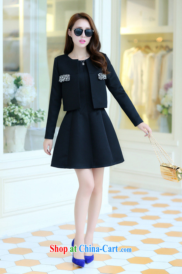 Cayman business, Gift wedding dresses 2015 summer new Korean fashion beauty two-piece dresses bridal wedding dress back door toast bridesmaid black M pictures, price, brand platters! Elections are good character, the national distribution, so why buy now enjoy more preferential! Health