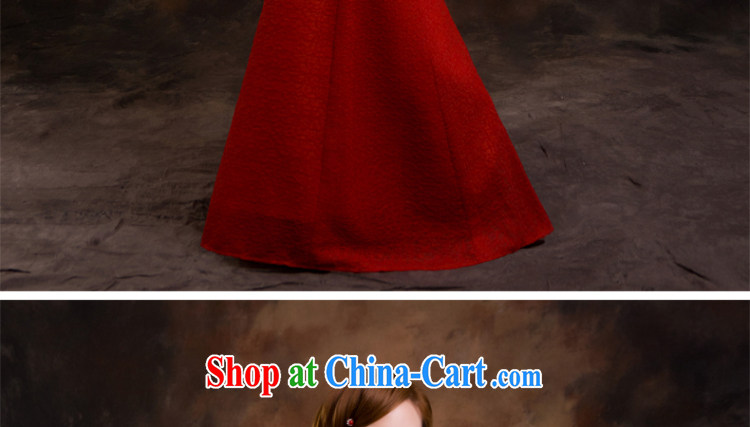 Red wedding dresses bridal toast serving evening dress new 2015 crowsfoot wedding betrothal wedding dress female XXL pictures, price, brand platters! Elections are good character, the national distribution, so why buy now enjoy more preferential! Health