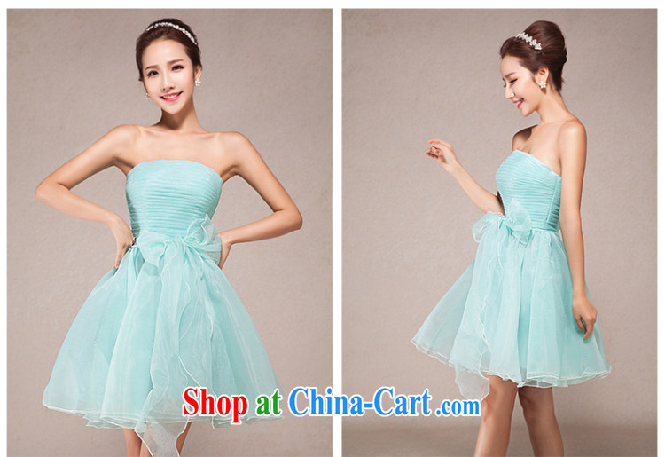 Spring new short wedding elegant wedding dresses bridesmaid tied with bare chest wedding dress bridal toast serving light purple XXXL pictures, price, brand platters! Elections are good character, the national distribution, so why buy now enjoy more preferential! Health