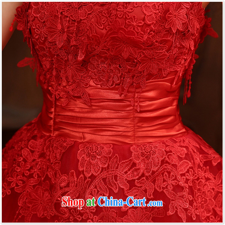 bridal dresses wedding bows new marriage, stylish and small red dress girls dress short banquet spring and summer XXL pictures, price, brand platters! Elections are good character, the national distribution, so why buy now enjoy more preferential! Health