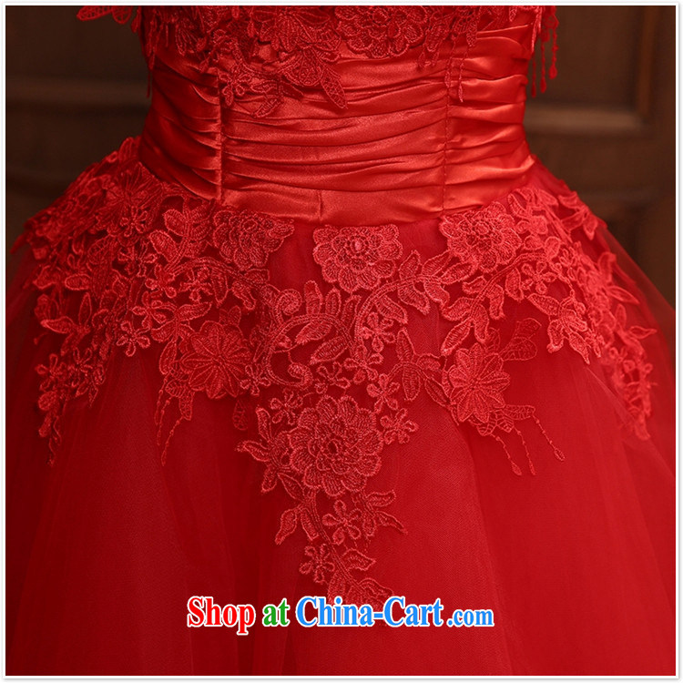 bridal dresses wedding bows new marriage, stylish and small red dress girls dress short banquet spring and summer XXL pictures, price, brand platters! Elections are good character, the national distribution, so why buy now enjoy more preferential! Health