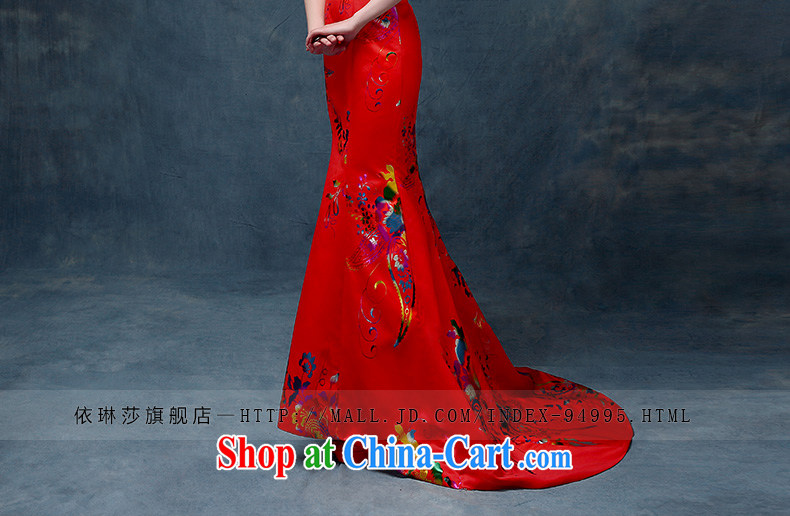Wedding toast wiped his chest crowsfoot wedding dresses Evening Dress 2015 New Red Beauty, Video thin red XL pictures, price, brand platters! Elections are good character, the national distribution, so why buy now enjoy more preferential! Health