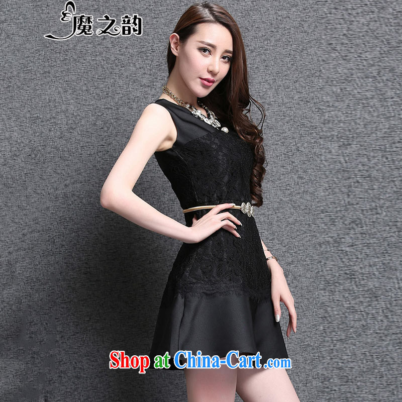 Magic of the 2015 summer New Beauty red bridal wedding dress small dress bridesmaid wedding banquet toast clothing dresses 86,382 black XL, magic of the Rhine, shopping on the Internet