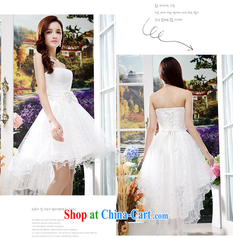 100 about 2015 new stylish bridal toast clothing bridesmaid sister's small dress long lace bare chest dress beauty dress pink (the silk scarf) S pictures, price, brand platters! Elections are good character, the national distribution, so why buy now enjoy more preferential! Health