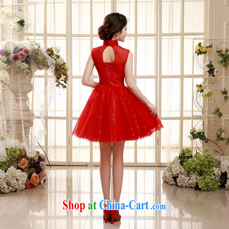 Optimize Philip Wong 2015 new Korean red, short, pregnant women bridal wedding dress toast ycf serving 005 XXL, optimize, and shopping on the Internet
