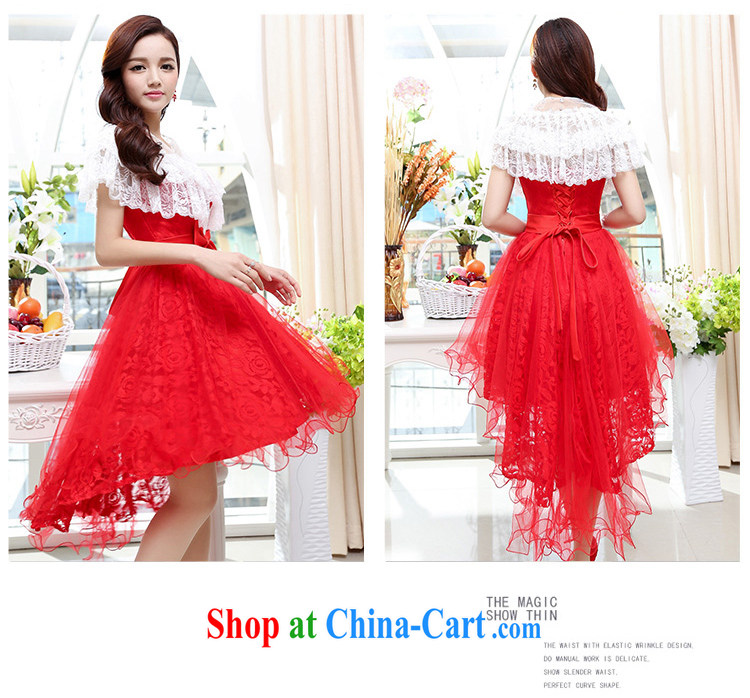 The dream in the 2015 spring and summer new women are being sexy Bow Tie lace bare chest dresses small dress girls white XL pictures, price, brand platters! Elections are good character, the national distribution, so why buy now enjoy more preferential! Health