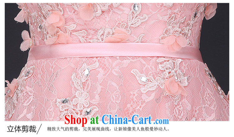 Ting Beverly bridesmaid clothing, bridal toast serving New 2015 wedding dress marriage short summer field shoulder dress girls banquet Pink Pink XXL pictures, price, brand platters! Elections are good character, the national distribution, so why buy now enjoy more preferential! Health