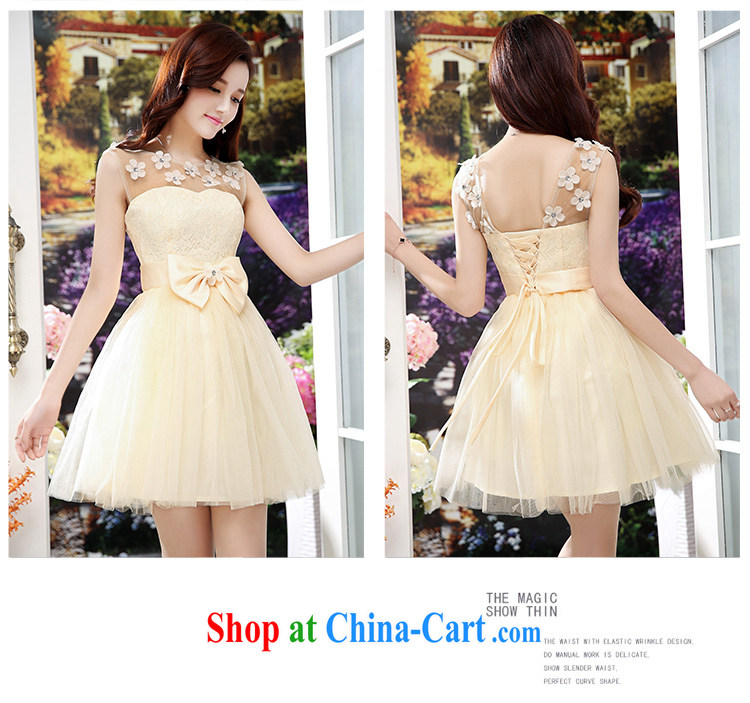 Approximately 100 summer 2015 new stylish and elegant bridal toast serving short Korean bridesmaid sister service, beauty service dress shaggy dress red (the silk scarf) XL pictures, price, brand platters! Elections are good character, the national distribution, so why buy now enjoy more preferential! Health