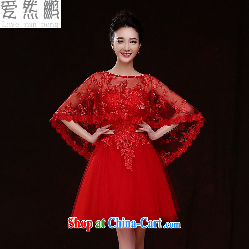 Love so Pang bows Service Bridal Fashion spring 2015 new wedding dresses red short wedding banquet dress long, long summer, customer to size up to do not support returns, love so Pang, shopping on the Internet