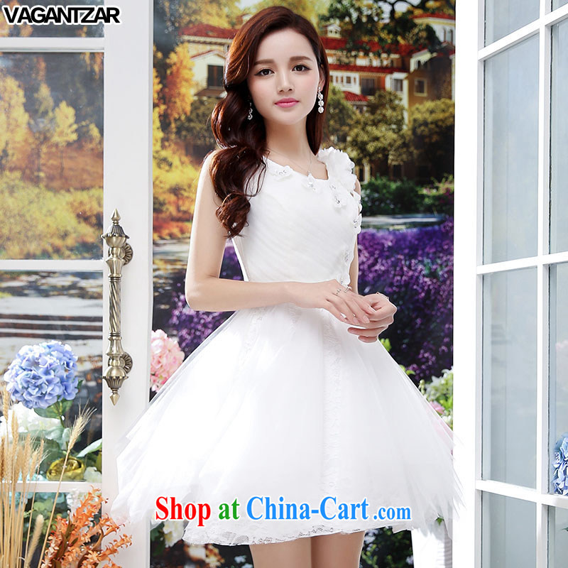 2015 VAGANTZAR New Name Yuan dress small fragrant wind sleeveless beauty exclusive wedding dresses wedding dress red M, VAGANTZAR, shopping on the Internet