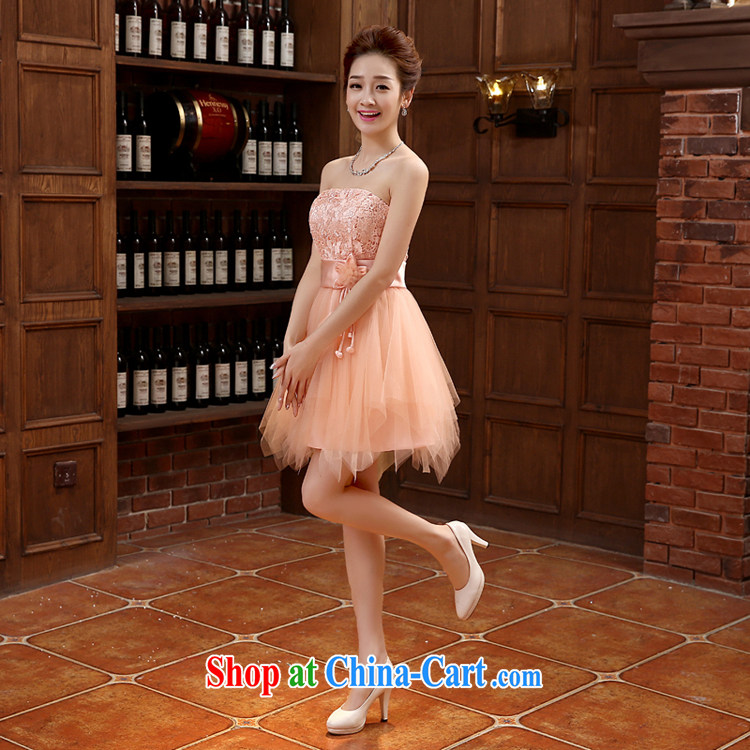 Rain is still clothing bridal wedding dresses lace flowers summer wedding short dresses sweet Mary Magdalene chest bridesmaid dresses small LF 216 photo color tailored pictures, price, brand platters! Elections are good character, the national distribution, so why buy now enjoy more preferential! Health