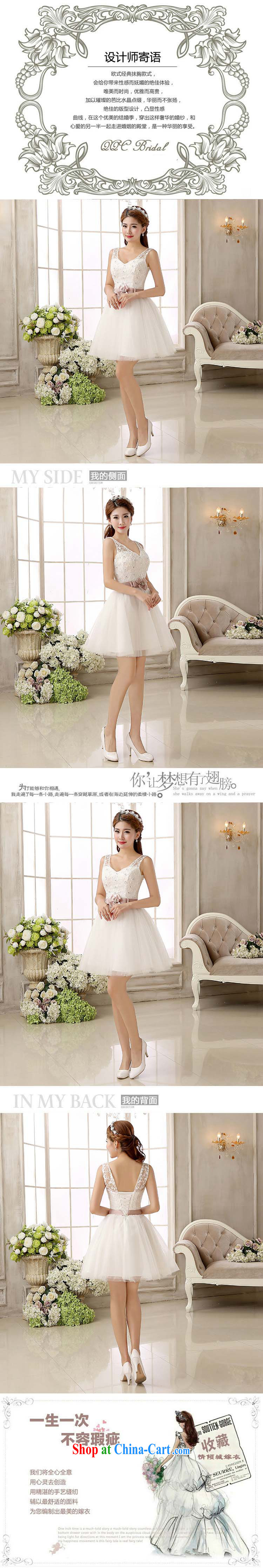 Optimize video 2015 new bridesmaid short dress shoulders small fresh marriages toast small dress beauty graphics thin ycf XXL 007 pictures, price, brand platters! Elections are good character, the national distribution, so why buy now enjoy more preferential! Health