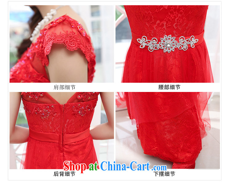 The dream in the 2015 spring and summer New Long wedding dresses beauty graphics thin Web yarn back exposed large banquet dress dress bridal with large red XL pictures, price, brand platters! Elections are good character, the national distribution, so why buy now enjoy more preferential! Health