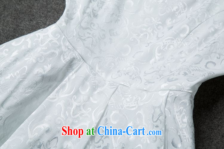 Soon Elizabeth Anna 2015 summer shaggy large skirt with dress dresses L 9128 white XL pictures, price, brand platters! Elections are good character, the national distribution, so why buy now enjoy more preferential! Health