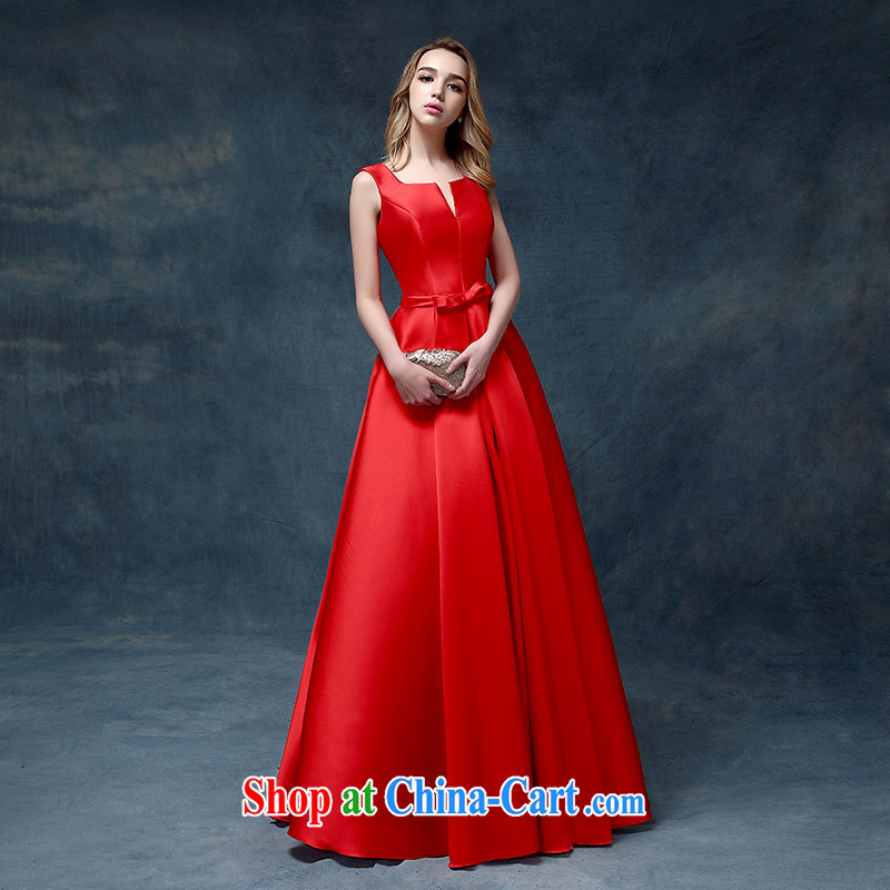 According to Lin Sa 2015 new wedding dresses toast serving long, the Field shoulder alignment, bridal wedding dress bridal red XL, according to Lin, Elizabeth, and shopping on the Internet