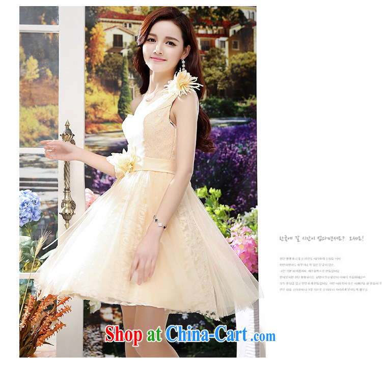to the new female dress shaggy Web yarn short skirts wedding bridal toast dress sister bridesmaid dress at annual meeting 1565 skirt purple S pictures, price, brand platters! Elections are good character, the national distribution, so why buy now enjoy more preferential! Health