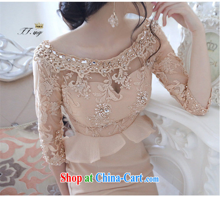 Abundant Ming Ching Ching with embroidered yarn Web parquet drill flouncing skirt dresses women dresses 2015 spring and summer New Picture Color L pictures, price, brand platters! Elections are good character, the national distribution, so why buy now enjoy more preferential! Health