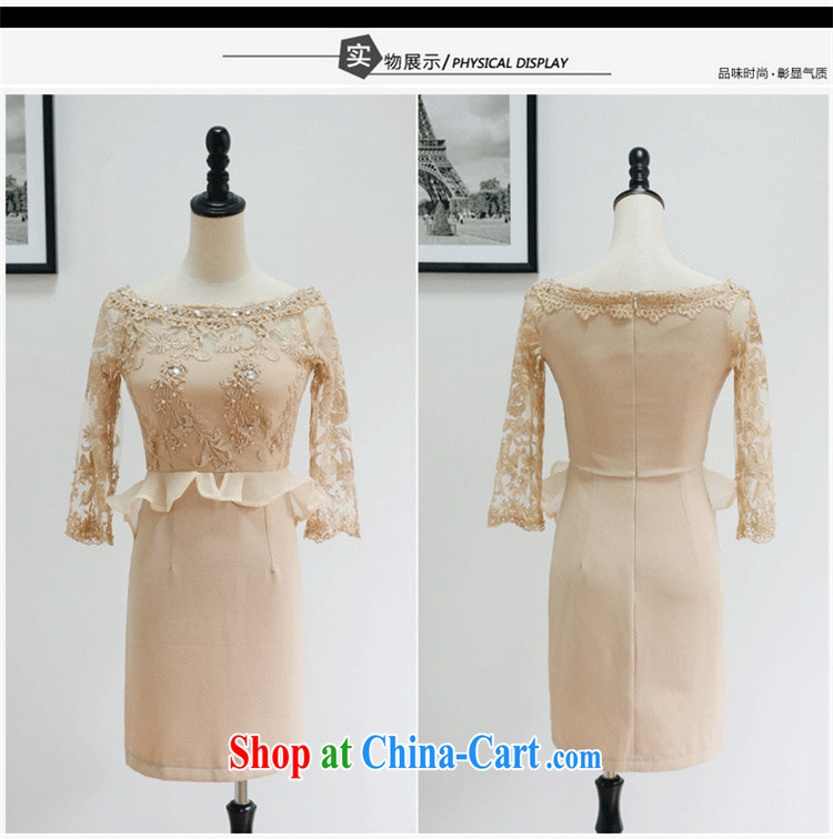 Abundant Ming Ching Ching with embroidered yarn Web parquet drill flouncing skirt dresses women dresses 2015 spring and summer New Picture Color L pictures, price, brand platters! Elections are good character, the national distribution, so why buy now enjoy more preferential! Health