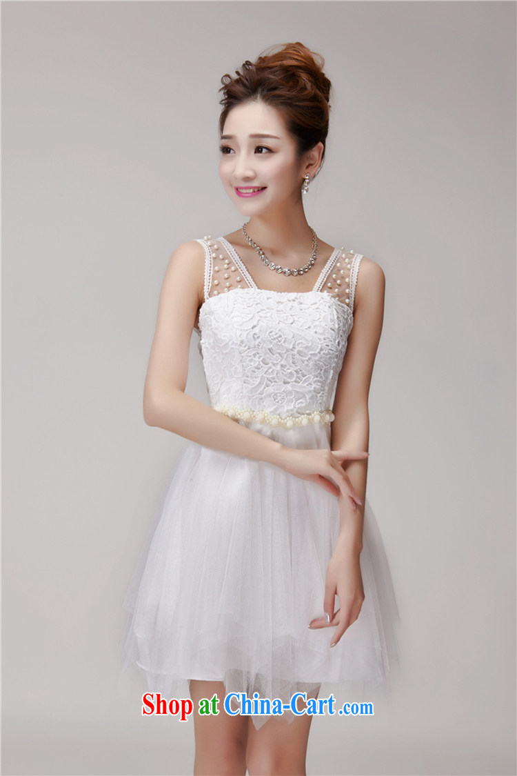 One pound red 2015 summer new lace hook take staples aura Pearl nets elastic waist bridesmaid dress snow woven skirt dresses girls summer white white L pictures, price, brand platters! Elections are good character, the national distribution, so why buy now enjoy more preferential! Health