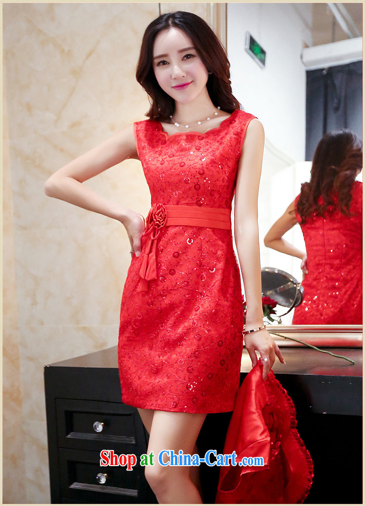 Cover Story 2015 spring and summer wedding red dresses married women with toast the wedding banquet hosted performances evening dress uniform red XL pictures, price, brand platters! Elections are good character, the national distribution, so why buy now enjoy more preferential! Health