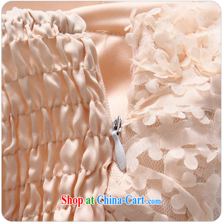 An Philippines and the United States sweet three-dimensional chest take off his chest high-waist sweet bow-tie Princess dress bridesmaid sister the code small dress white XXXL pictures, price, brand platters! Elections are good character, the national distribution, so why buy now enjoy more preferential! Health